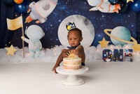 Cake Smash Portraits Hampton Roads VA | The Baby Photog