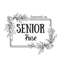 Featured on Senior Poise badge
