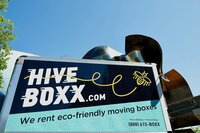 Side of Hiveboxx truck