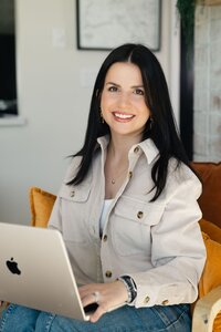 Bride and groom walk up memorial steps at their DC wedding