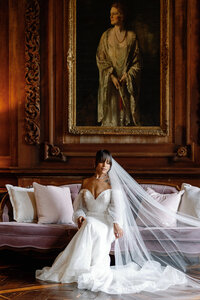 Bride at Peterloon Estate with image by Jess Rene Photos