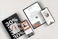 Flodesk logo, showcasing one of The Systems Café's core services for helping business owners design beautiful, streamlined email marketing campaigns to engage their audience effectively