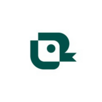 Teal and white logo with a stylized duck icon.