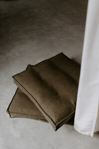 Cushions and curtains in Albuquerque photo shoot studio