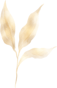 3 gold leaves