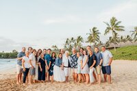 Hawaii beach sunset couples session
