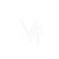 White logomark for Maadist Publishing