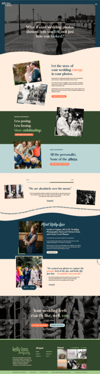 Homepage of Harry's website
