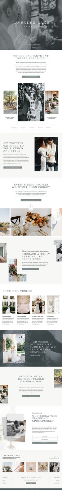 Magnolia Showit Template