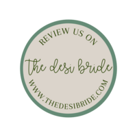 The Desi Bride LT GRN CIR Reviews Badge