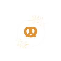 Logo et bretzel de la marque alsacienne Flor'Event.