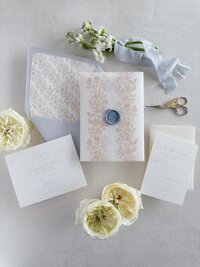 romantic wedding invitations