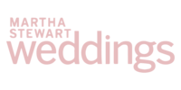 Martha Stewart Weddings logo pink
