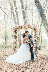 Camping wedding Ontario elopement photography