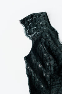 Black Lace Details