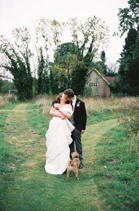 Couple portrait at Kingsettle Stud