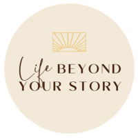 Circular logo for Life Beyond Your Story Coaching