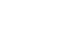 Molly in the Sky Logo 1 in White