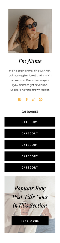 Creative Blog Sidebar Layouts