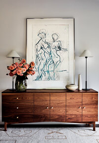 Interior design firms in Boston MA create a comfortable ski house in Stowe, Vermont, blending warm, inviting interiors with thoughtful New England design.