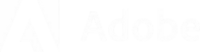 Adobe logo white