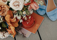 Colorful wedding details