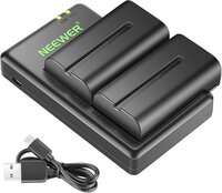 Essential business tools for Dallas creatives featuring the Neewer NP-F550 Battery Charger Set, a go-to gear pick by brand photographer Sophie K. Hunter for powering photo and video shoots.