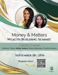 image of flyer, for event "Money & Matters Wealth Building Summit" that happened September 28, 2024