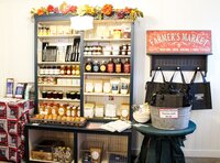 Homemade local foods and products on Skyview Market shelves