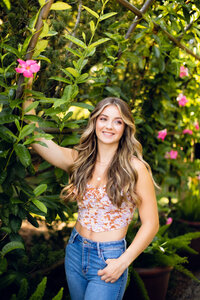 Bride and groom walk up memorial steps at their DC wedding