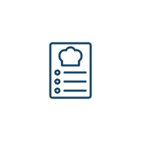 Illustrated icon symbolizing family traditions and homemade recipes.