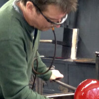 Macomber Glass studio tour