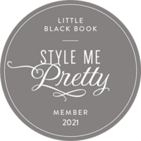 little black book style me pretty badge