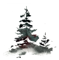 watercolor tree