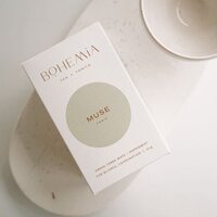 Box of Bohemia Tea and Tonics on a white surface