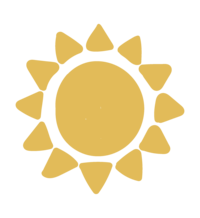 Sammy Copy brand element yellow sun