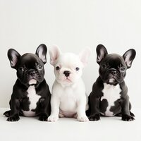 Frenchie Puppy Photo being held