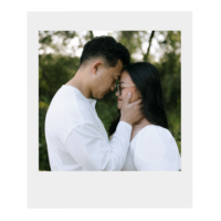 Photo of Cindy and her husband during a couples session to celebrate their anniversary.