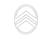 ilutrované logo citroen