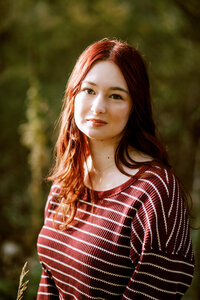 Senior portrait photography session in Colorado