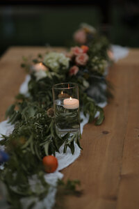 An exquisite floral arrangement for a luxury Boise wedding, captured in elegant fine art photography.