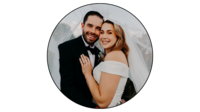 A bride and groom together under a veil after nashville wedding planners executed their ceremony