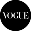 Small round Vogue logo.