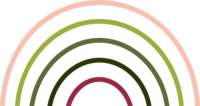 illustration of rainbow icon