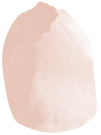 pink paint blob