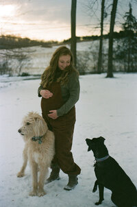 carolyn jorgensen and dogs on film