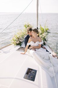 Charleston Boat Wedding by Photographer Blair Worthington Photography