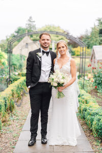 light and airy wedding photographer
