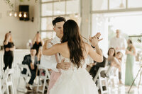Couples first dance in their wedding