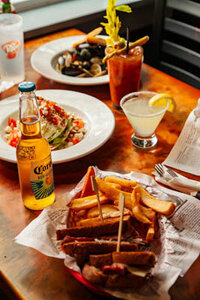 Assortment of Pub Food